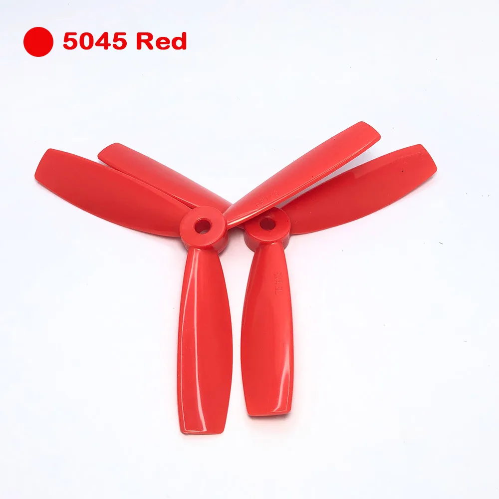 1Pair 4045 5043 5045 6045 3 Blades CW CCW Propeller for GEMFAN 2205 2207 2810 2306 Motor Freestyle FPV Drone Quadcopter