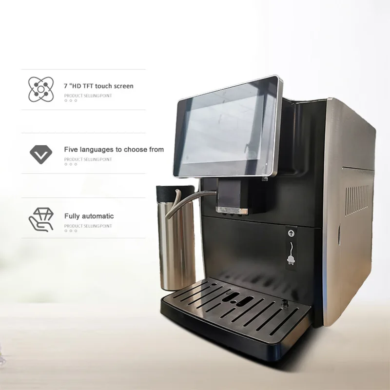 Macchina per il caffè Automatica Smart Cappuccino Latte Professionale Espresso superautomatico con sistema IOT