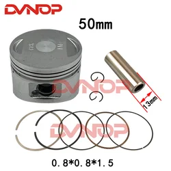 Motorcycle Piston Ring 50mm for Honda DIO VISION 110 NSC 110 NSC110 KZLA 2011-2016