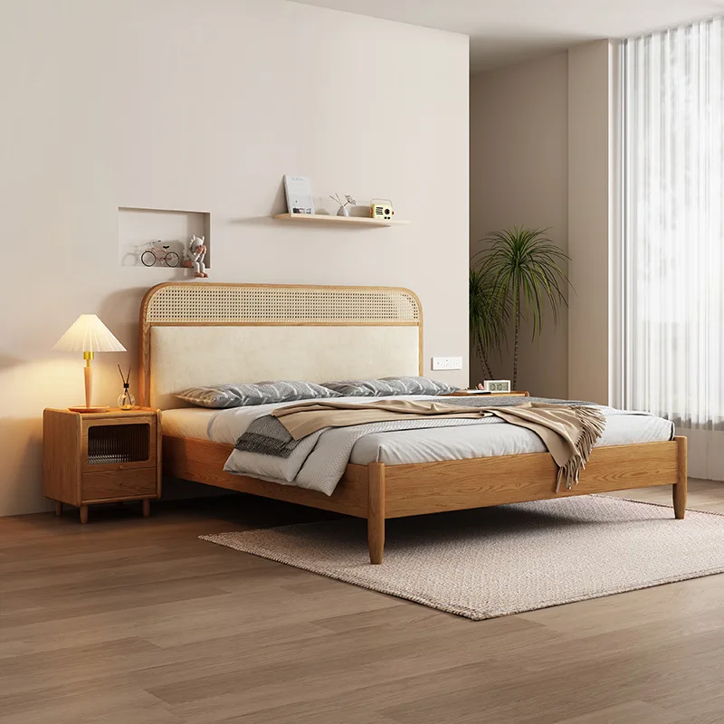 

Red Oak Montessori Low Profile Kids Floor Bed Frame Custom Eco-Friendly Durable Children Bedroom Sleeping Furniture