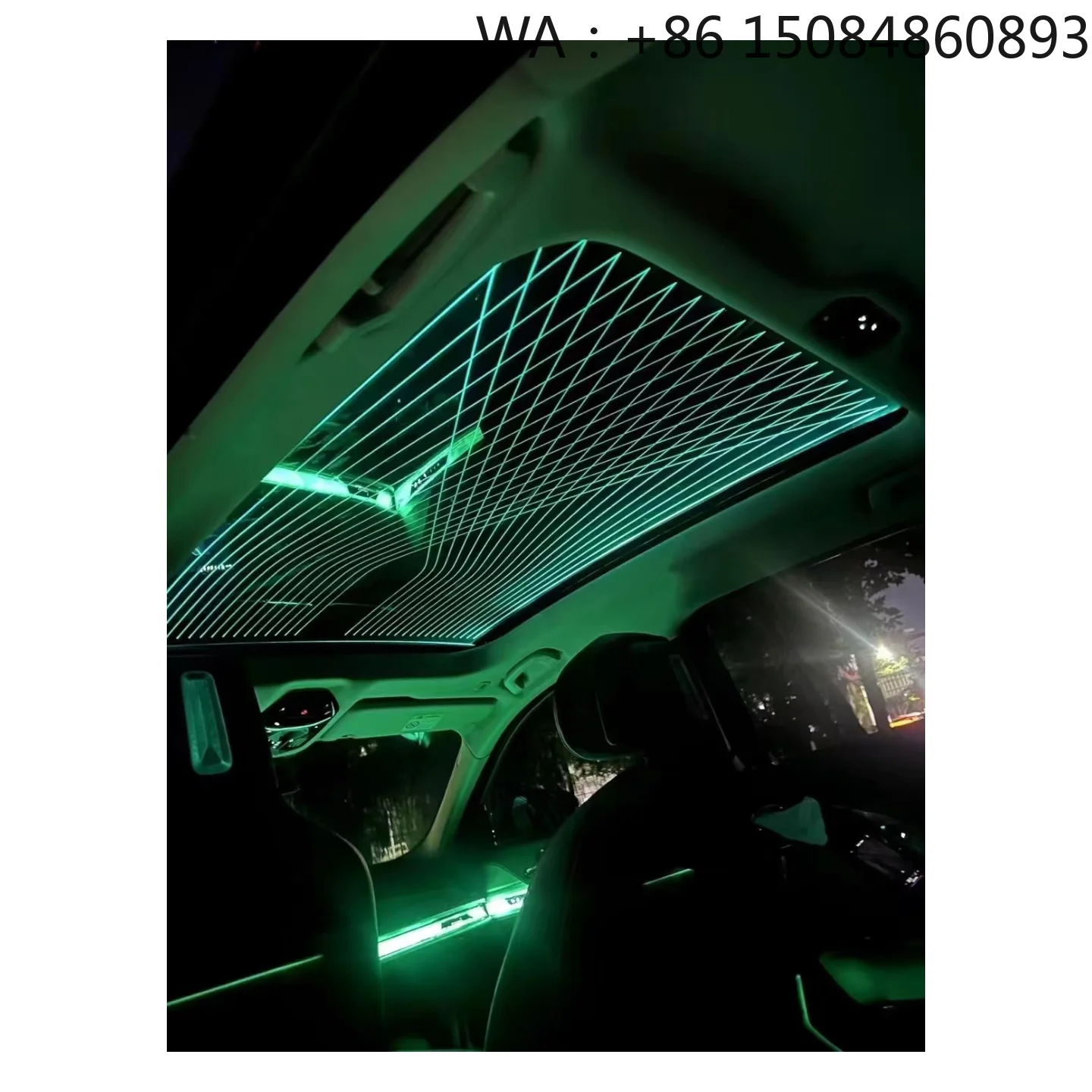 X1 F48 X2 F39 Interior Atmosphere Trim Retrofit Symphony Ambient Light Car Decor Accessories