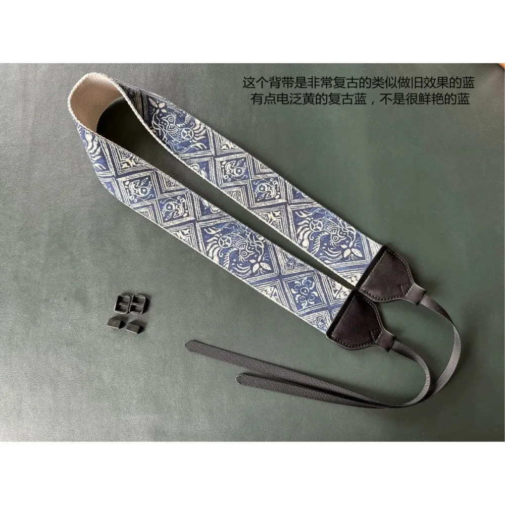 

Ремешок для камеры Micro SLR Phoenix Bird, синий ретро-плечевой ремень для камеры, оригинальный нишевый универсальный ремешок для зеркальной фотокамеры, аксессуар, подарок