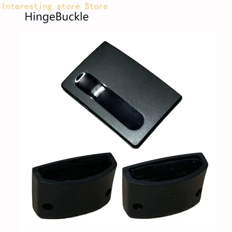 Schwarze Reparaturgehäuse-Hardware für Gaming-Kopfhörer, Ersatzteile Clip-Stil für die tägliche Pflege und routinemäßige – Detail 6