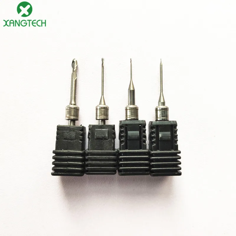 Burs de trituração de xangtech pmma para amann girrbach cad/cam fresadora cabeça diâmetro 0.3/0.6/1.0/2.5mm