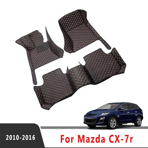 Alfombrillas de coche, alfombras para maletero para Mazda CX-7 CX7 2016 2015 2014 2013 2012 2011 2010, accesorios para automóviles, cubiertas protectoras, productos