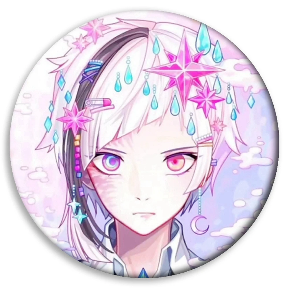 أنيمي بونغو الضالة الكلاب ناكاهارا Chuuya Oguri Mushitarou Ryunosuke Akutagawa تأثيري حلي شارة دبوس SPTE صفيح بروش ﻿