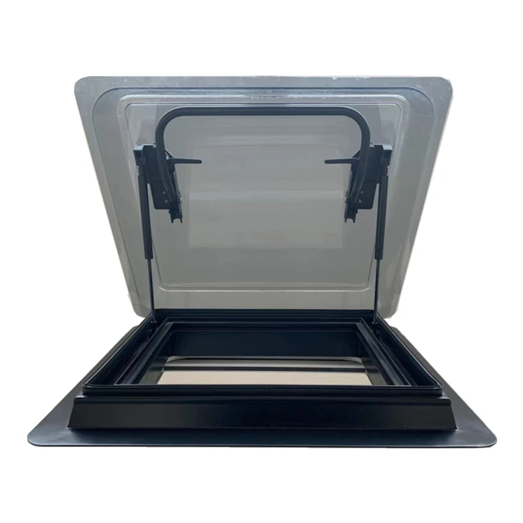 2022 إنتاج المورد إطار من سبائك الألومنيوم قافلة متنقل RV فتحة سقف كوة