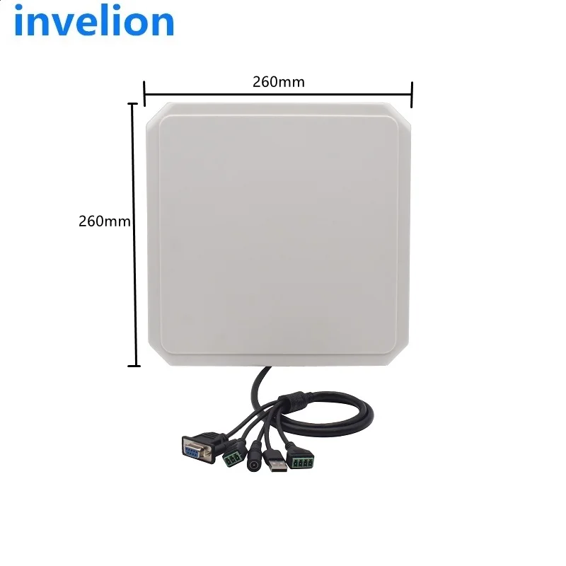 Lector y escritor RFID UHF de largo alcance integrado |   Sistema de estacionamiento, inventario de almacén y escáner de tarjetas de control de acceso