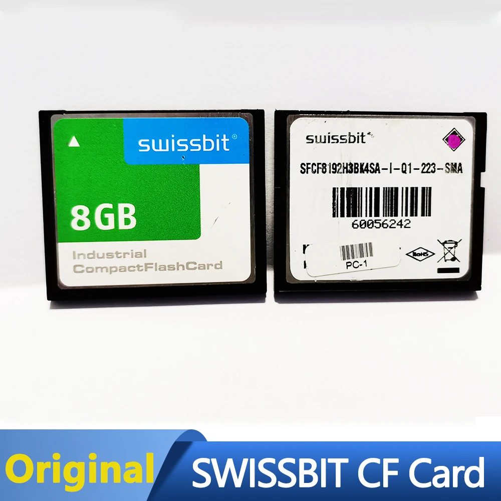 Original swissbit Compact Flash Card 8GB SWISSBIT CF 1GB 2GB 4GB CF card industrial grade SLC CNC machine memory card