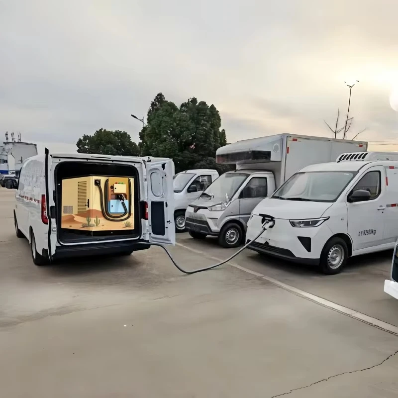 Estación de Carga de Energía Móvil de Rescate con Energía Solar YG, 140kWh, 200kWh, 416kWh, 1000kW, Robot Inteligente para Rescate en Carretera