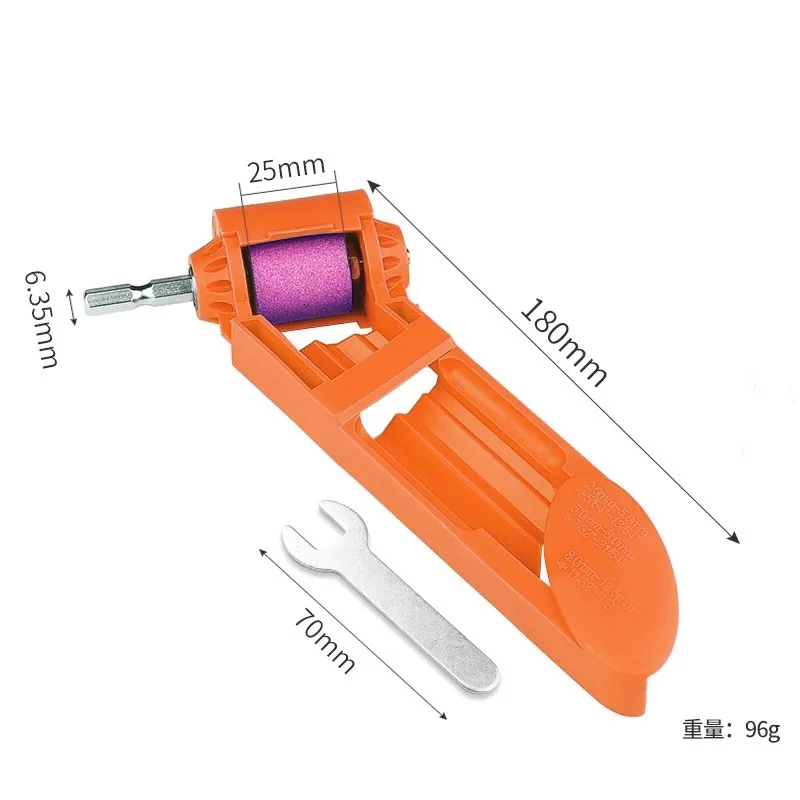 1pc Portable Drill Bit Sharpener With Grinding Wheel For Quick And Easy Sharpening Of Nail Drill Bits, Sharp And Ready