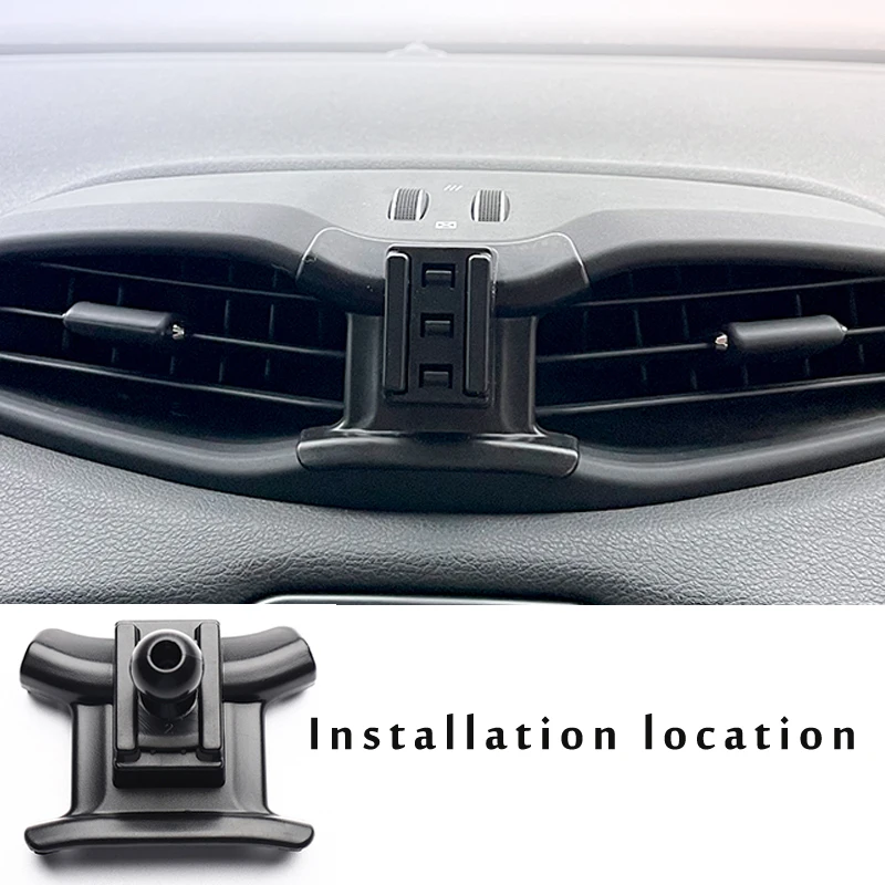 Car Phone Holder For Jeep Renegade 2016 2017 2018 2019 2022 Car Styling Bracket GPS Stand Rotatable Support Mobile Accessories