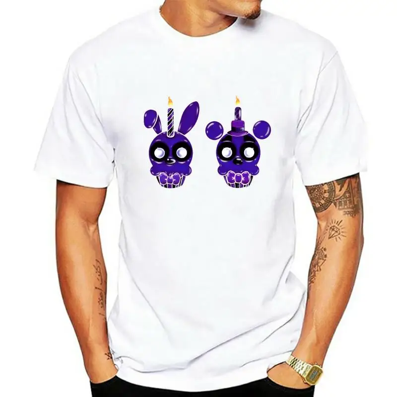 Men t-shirt FNAF Shadow Cupcakes tshirt Women t shirt