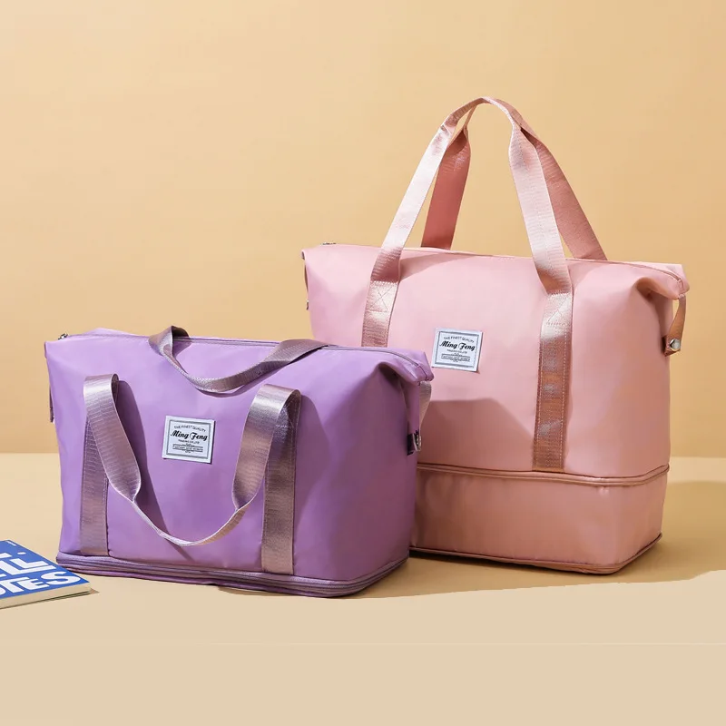 

Large Capacity Waterproof Travel Bag Dry-wet Separation Sports Yoga Swimming Fitness Bag Business Trip Luggage Bag