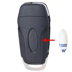 Ford Car Key Sticker Emblem Logo Good Quality Smart Car Key Logo Badge Aluminum Oval Sticker Replacement for Ford 3M Stickers