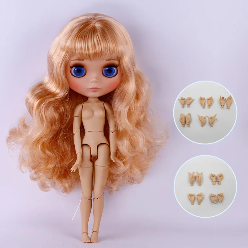 ICY DBS Blyth Puppe, hellbraune Haut, mattes Gesicht mit Augenbrauen, Sonderpreis, 1/6 BJD JOINT Body Neo, Weihnachtsgeschenk, Anime