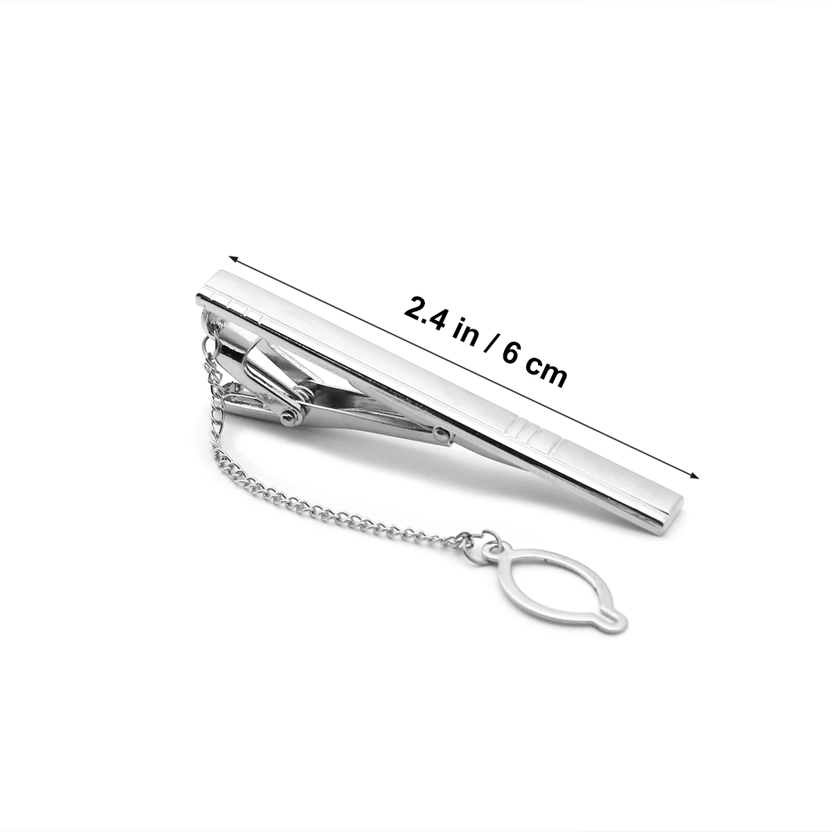 

Fashionable Tie Clip for Men Minimalist Design Metal Necktie Bar Clasp Secure Hold No Swing Ideal for Office Wedding Events