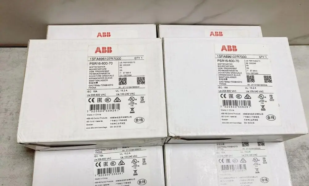 1PCS ABB PSR16-600-70 1SFA896107R7000 Soft Starter In Box Brand New