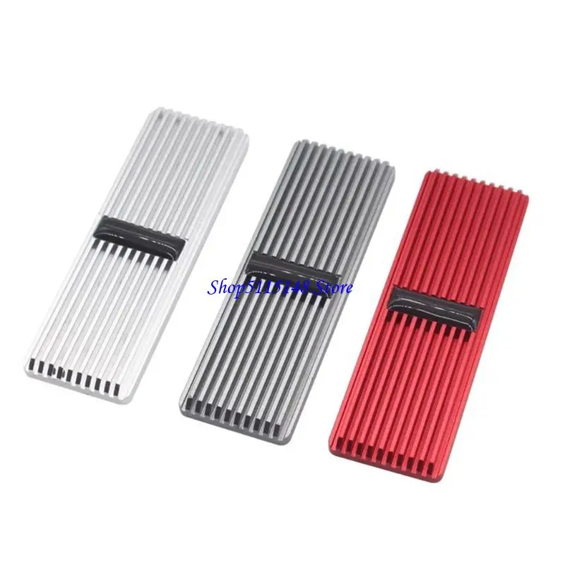 

F3MA M.2 SSD Heatsink Thermal Pad Heatsink Aluminium Cooling with Silicone Thermal Pad Heatsink 2280 NVME CPU Cooling