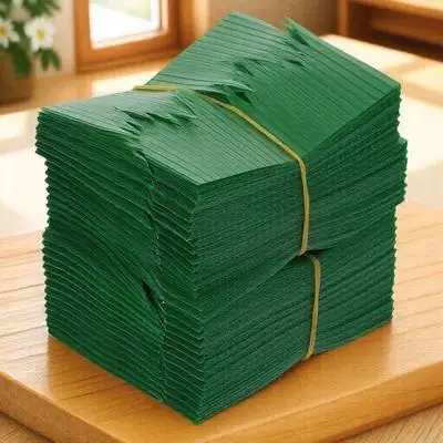 

1000Pcs Sushi Decorative Grass Japanese Fake Resin Leaf Tabletop Adornment Cold Dish Sashimi Platter Decor Sushi Ornament
