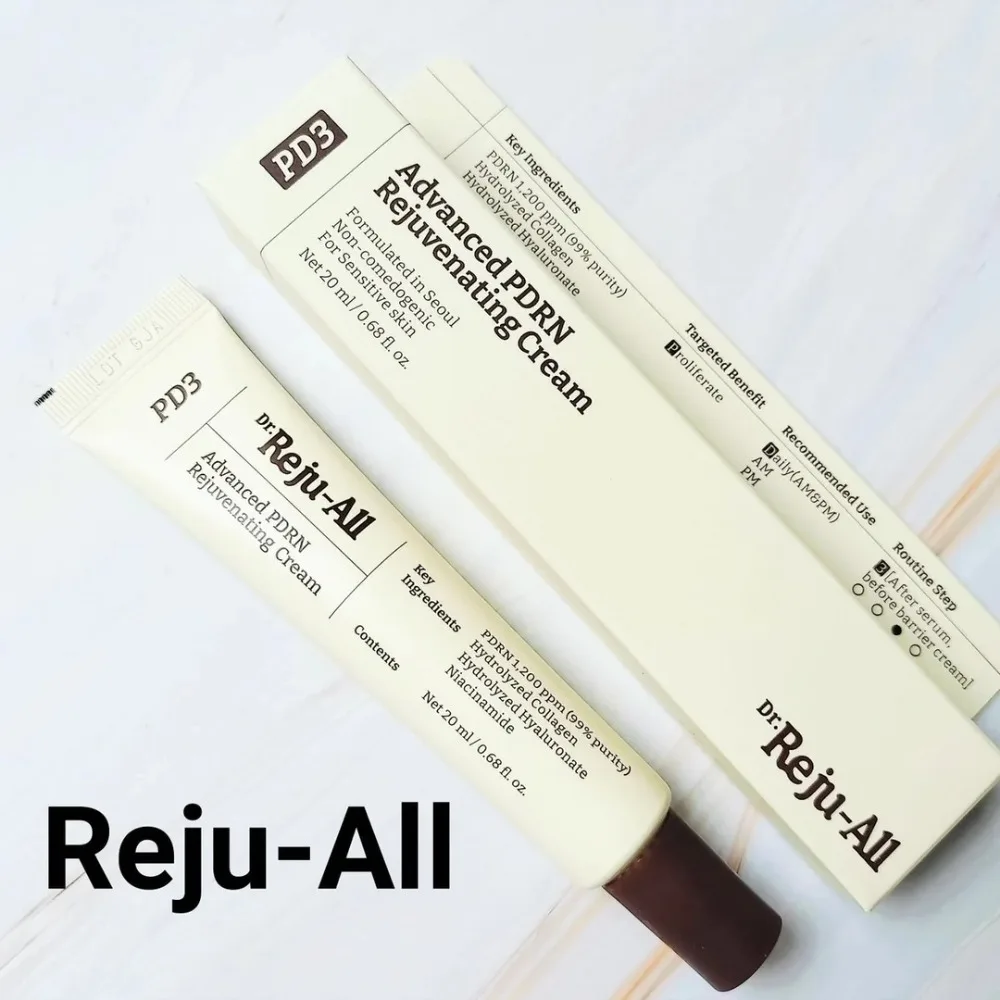 Original Brand Collagen Niacinamide Cream 20ml Dr.Reju-All Advanced PDRN Rejuvenating Cream Repair Skin Barrier Smoothing Cream