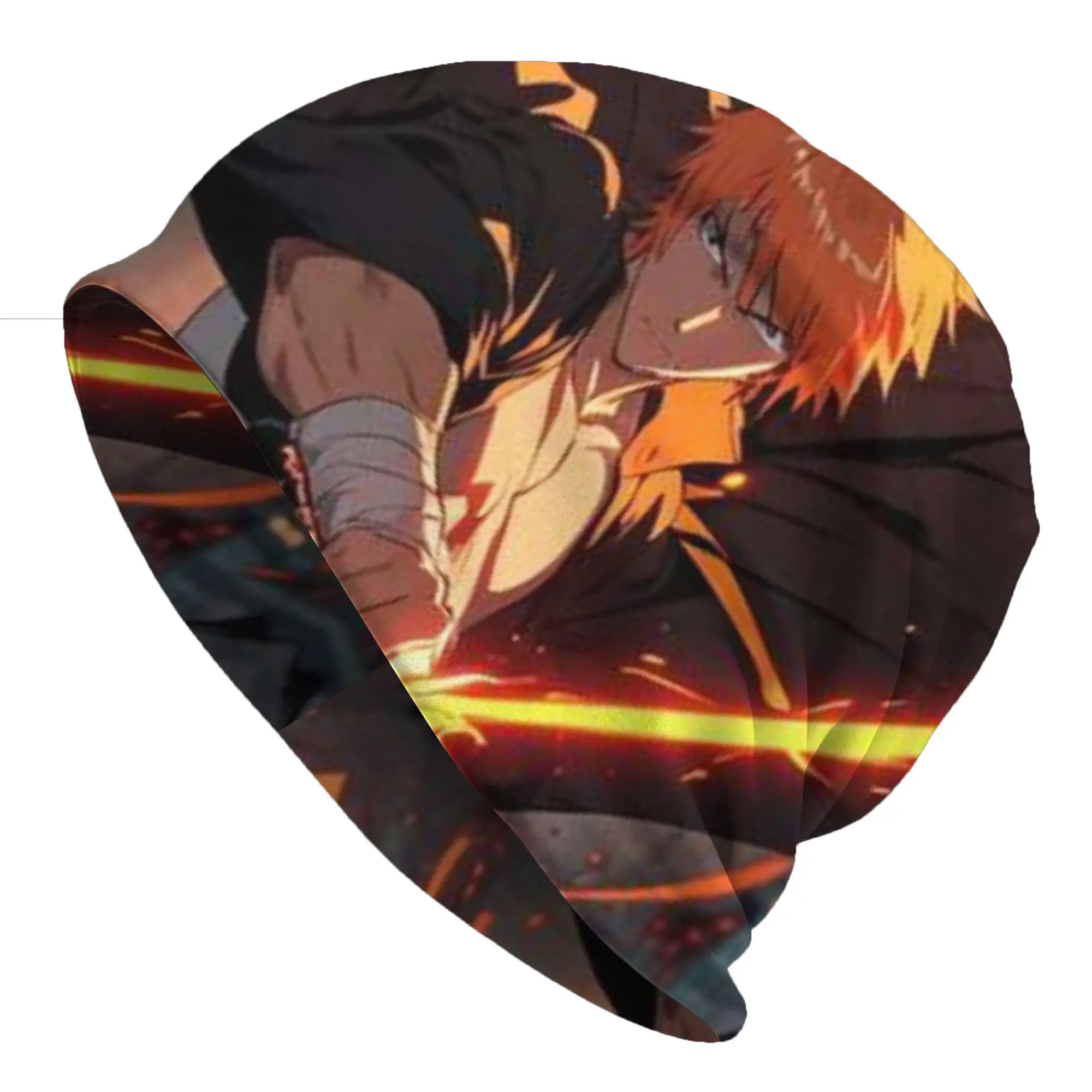 Ichigo Kurosaki (3) Autumn Spring Caps For Men Women Bleach Ski Caps Soft Bonnet Hats Skullies & Beanies Hat