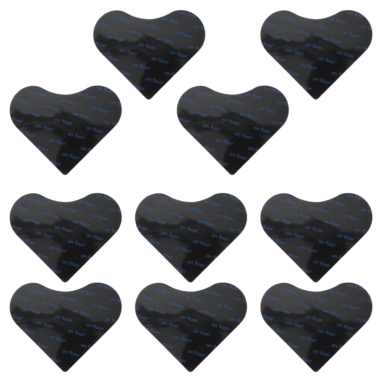 10 قطعة القابضون السجاد غير أثر المضادة للانزلاق ملصقات قابلة للإزالة منصات البساط لا زلة شقة تحديد غير أثر السجاد القابض