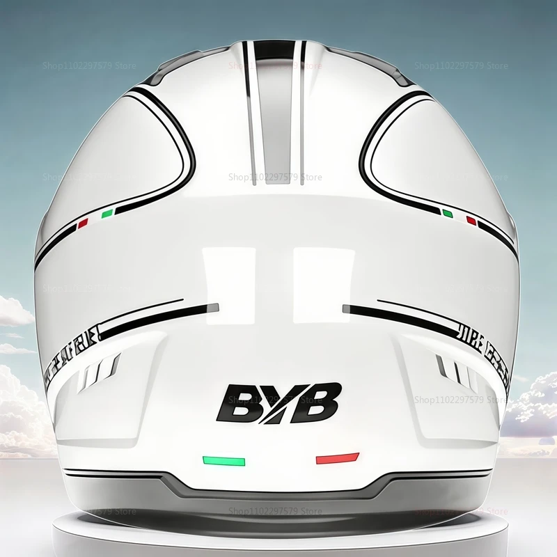 خوذة دراجة نارية كهربائية 2025 بعدسة مزدوجة مضادة للضباب خوذة لكامل الوجه لسلامة راكب الخيل خوذة دراجة نارية جيدة التهوية للفصول الأربعة