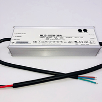 Industrial Control Product HLG-185H-36A 185W 36V5.2A Waterproof Power Supply  WELL LED Street Lamp PSY