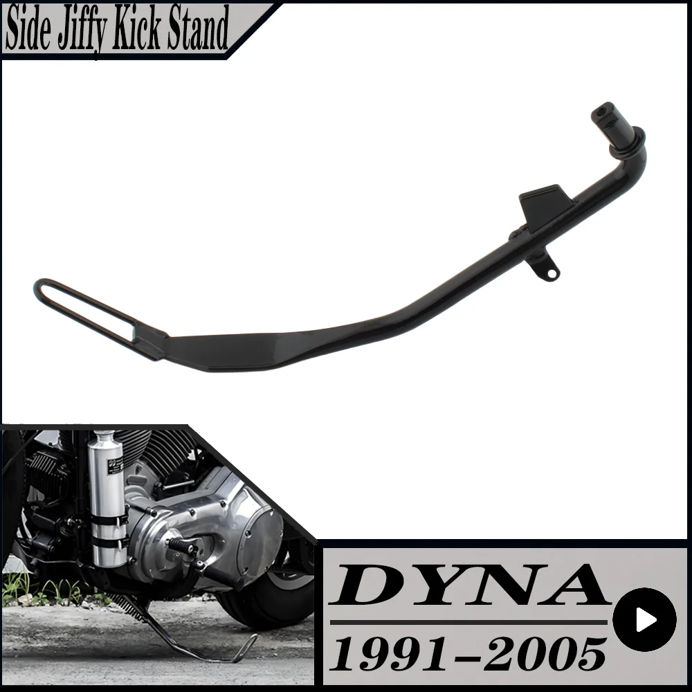 

Motorcycle Kickstand Side Foot Leg Stand Support 49704-90B For Harley Davidson DYNA FXD SUPER GLIDE 1995-2005 Iron Black