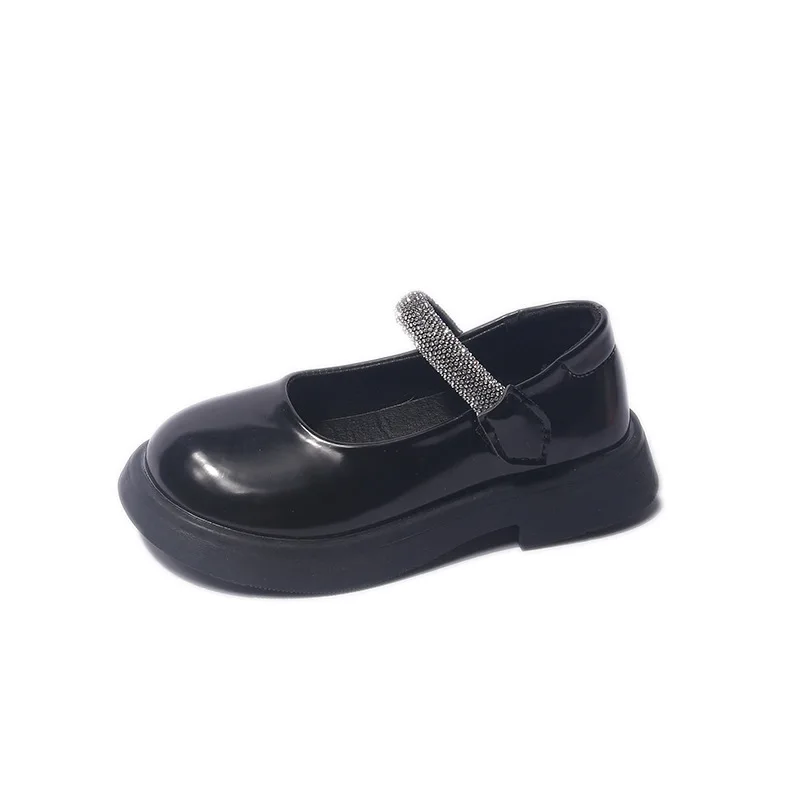 Autumn Spring 2025 New Korean Fashion Children's Super Soft Comfortable Shoes Girls School Retro Leather Shoes 1-6 Years