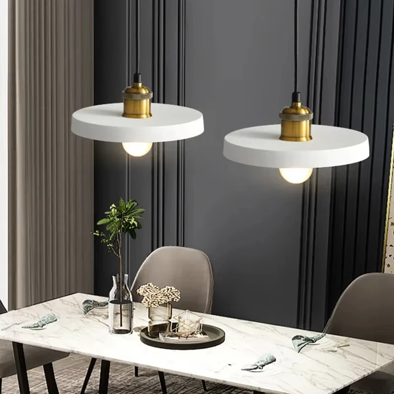 Nordic Loft Pendant Lights Minimalist Dining Room Chandelier Retro Hanging Lamp Kitchen Dining Bedroom Restaurant Light Fixtures