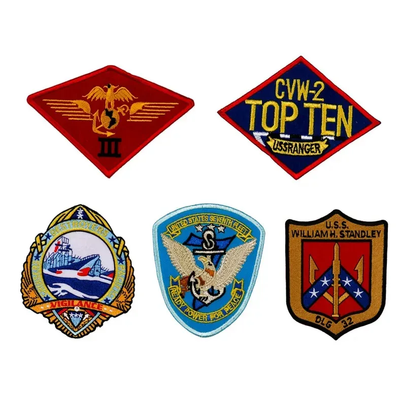 17PCS/a set Top Gun Flight Test MAVERICK Ranger Patch Vf-1 VX-31 Tomcat US Navy Fighter Weapon School Squadron Badge Patches