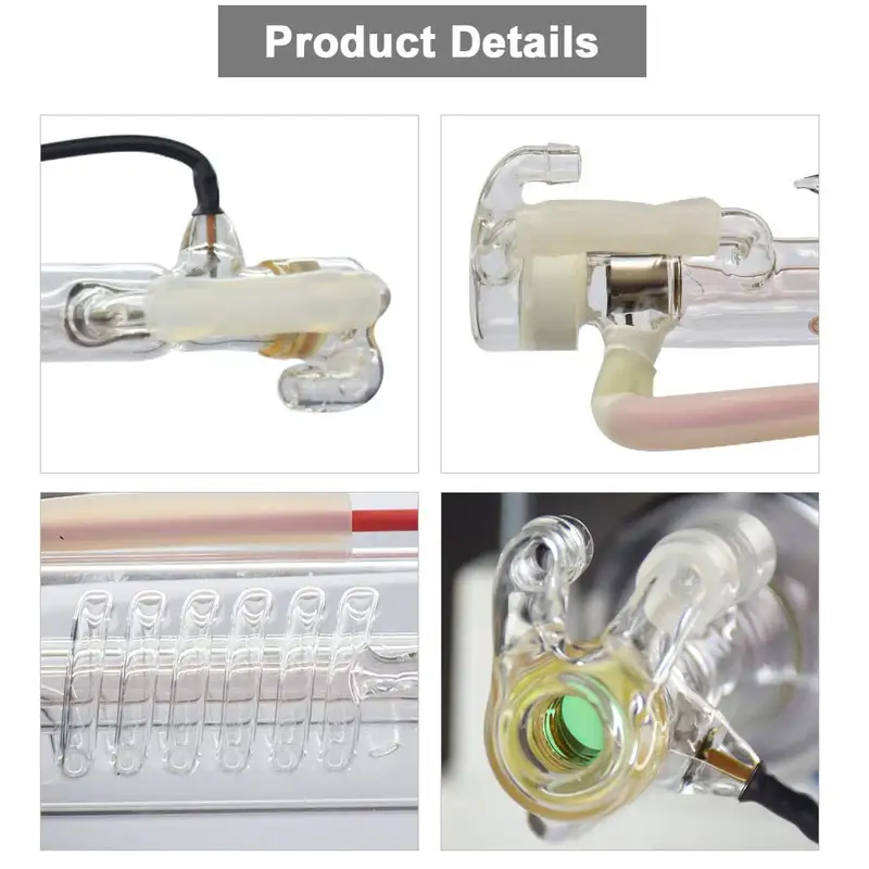 40W Co2 Laser Tube Length 700MM Glass Laser Lamp for Co2  Laser Engraving Cutting Machine K40 Series High Quality - Image 5