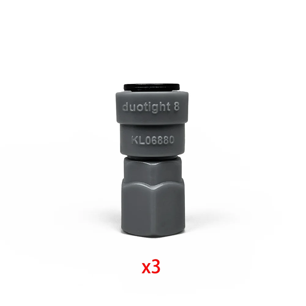 Kegland duotight - 8mm(5/16) x FFL (to fit MFL Disconnects) And Duotight 8mm(5/16) Push In To 5/8\