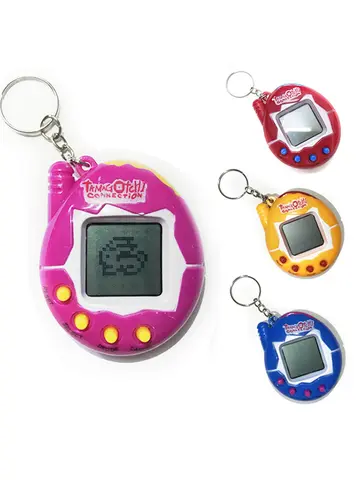 1PC Transparent Electronic Pets Nostalgic 168 Pets In One Virtual Cyber Digital Nostalgic Funny Toys Pixel Funny Play