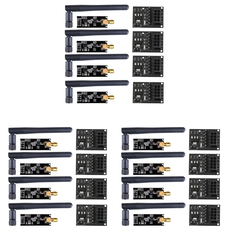 12Pcs NRF24L01+PA+L… - image