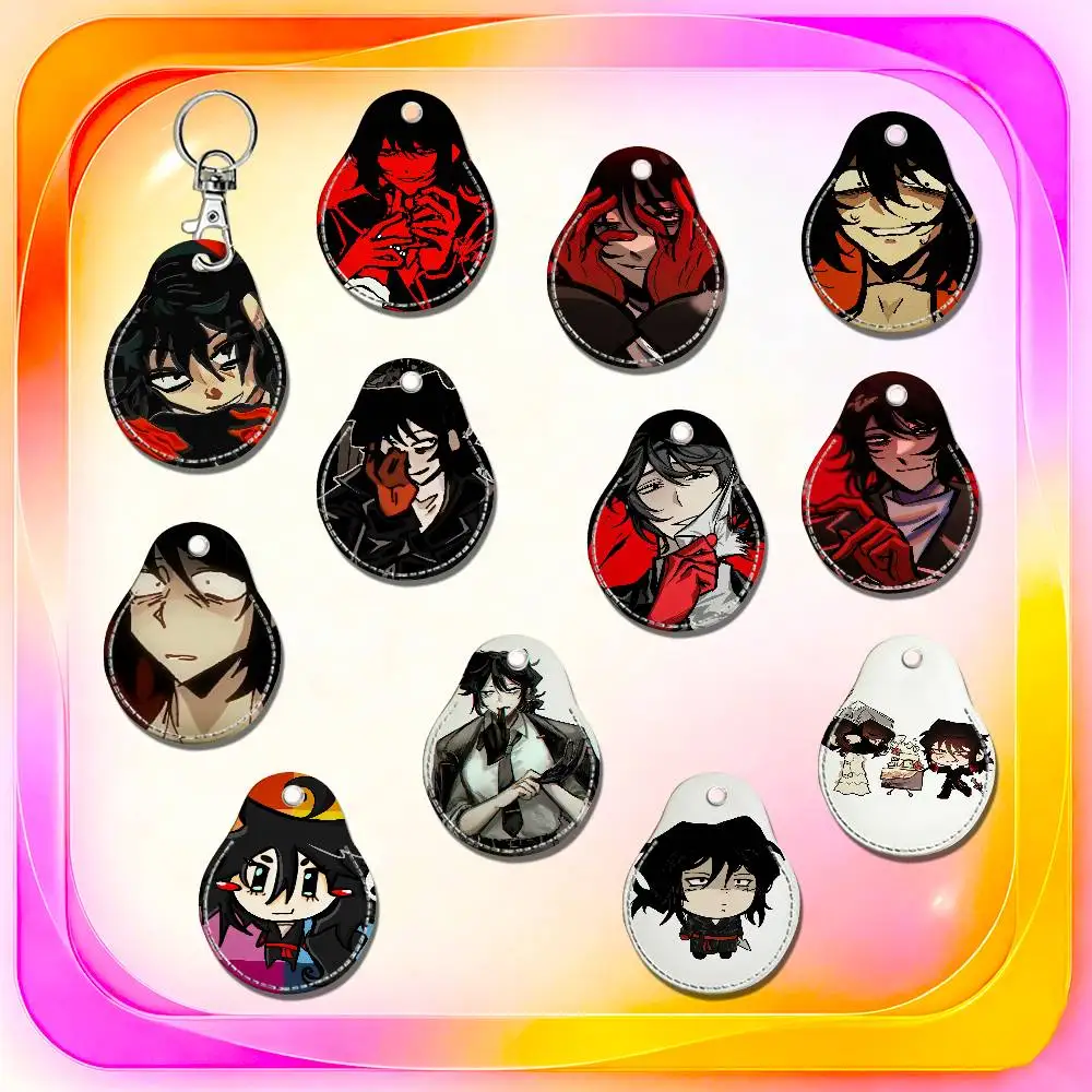 For Go Bok Su Married In Red For Air Tag Case Card Holder Keychain ID Badge Credit Bank Access For AirTag Case Shell