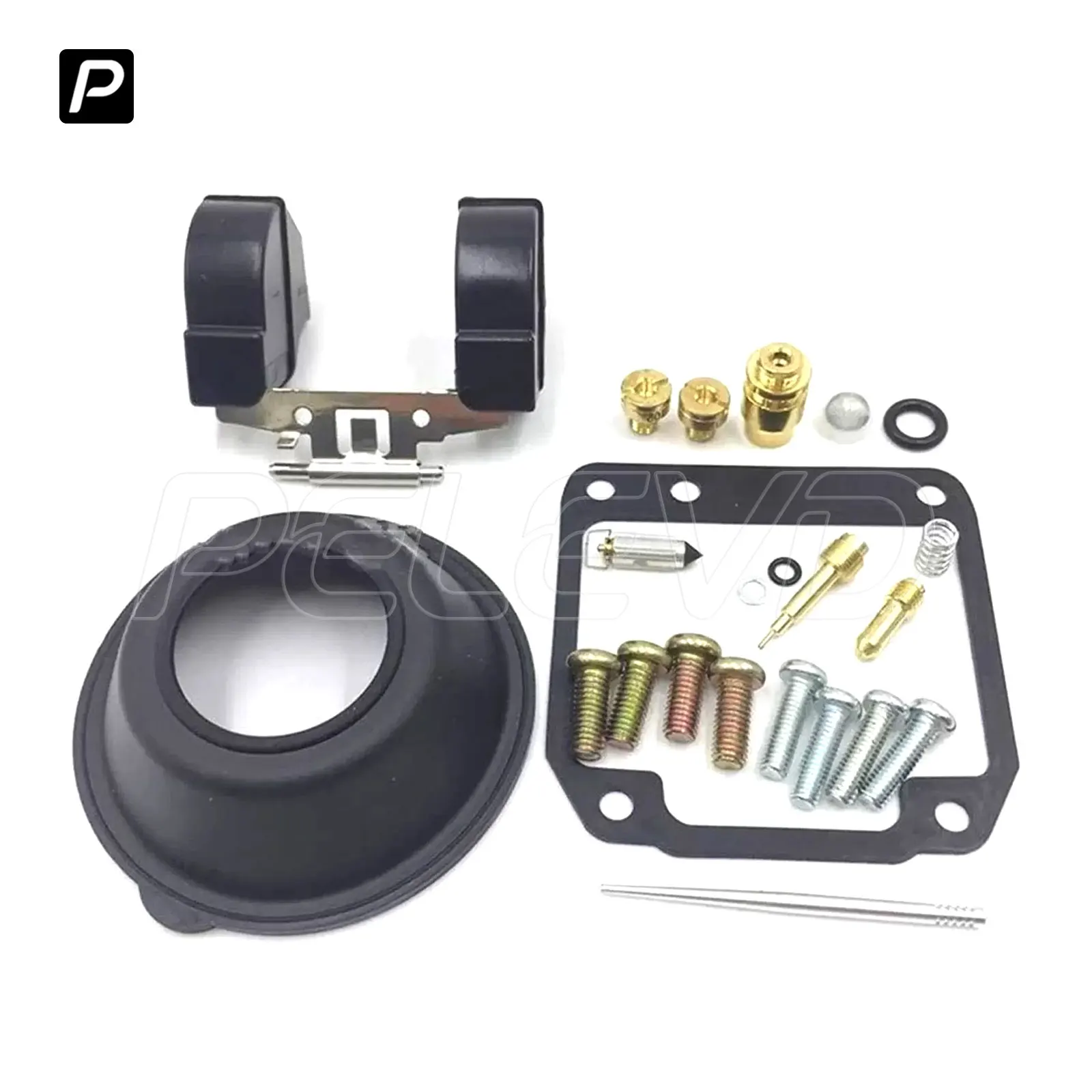 Motorcycle Carburetor Seal Gasket Diaphragm Rebuild Kit Carburetor Repair Kit For Suzuki GN125 1982-2001 Mikuni BS26SS GN 125 view 2