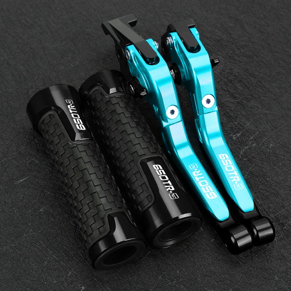 

Для CFMOTO CF MOTO 650TR-G 650TRG круглый год аксессуары для мотоциклов тормозной рычаг с ЧПУ руль регулируемые складные рычаги