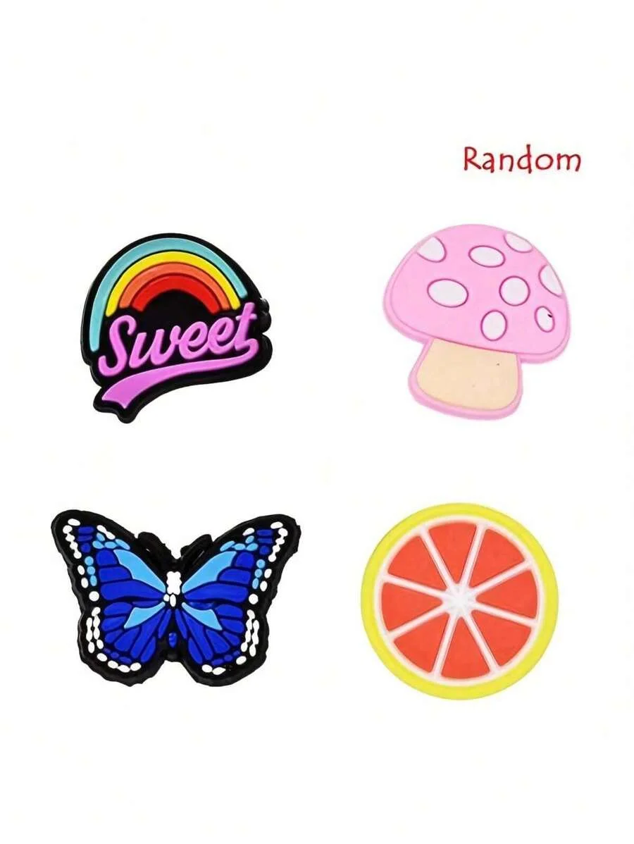 20st cartoon willekeurige schoen decoraties accessoires bedels voor klompen bubble slides sandalen, cadeau idee voor verjaardag Kerstmis