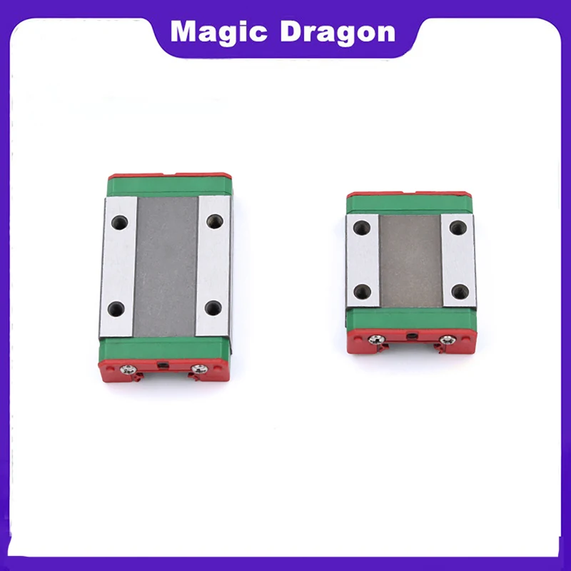 MGN12H MGN12C Block for MGN12 12mm Linear Guide 12mm Linear Rail Way Long Linear Carriage for CNC X Y Z Axis