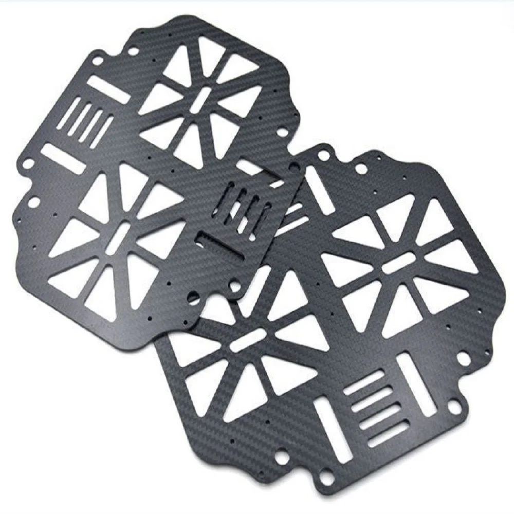 Hoja de fibra de carbono T300 T700, servicio de corte CNC, placa de carbono de procesamiento, mecanizado CNC para marco FPV, piezas de Dron