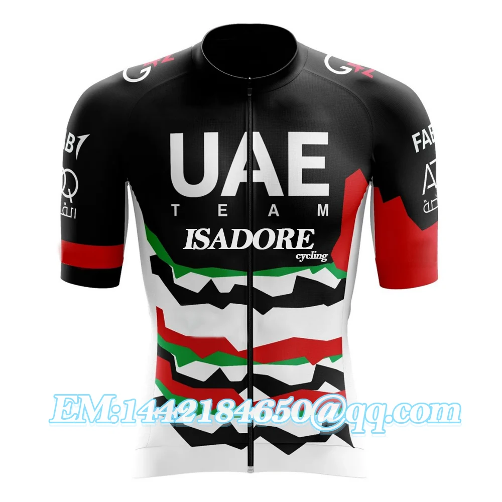 

ISADORE Cycling Team Short Sleeve Top Race Apparel Breathable Cycling Wear