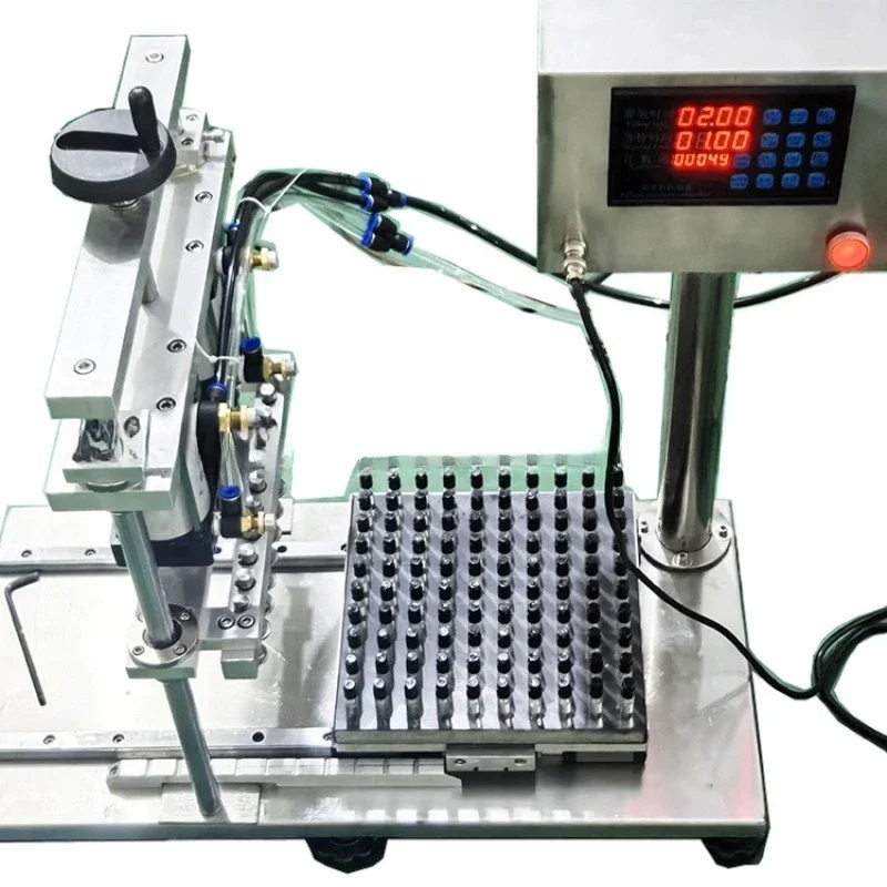 Ten-head capping machine Plug machine Semi-automatic