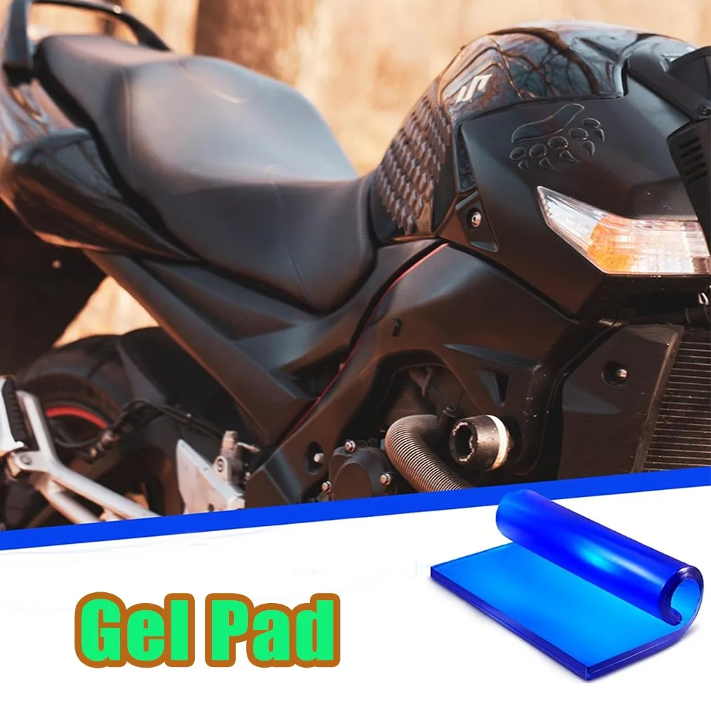 

Summer Riding Gel Cooling Pad for Motorcycle Seat Ice Cold Sheet Anti Slip Breathable Cushion Comfortable for Motorbike Bike