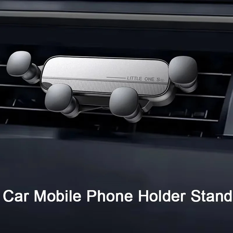 Support de téléphone universel pour voiture, Clip de ventilation, Support de téléphone portable, Support GPS pour iPhone Xiaomi Samsung Huawei