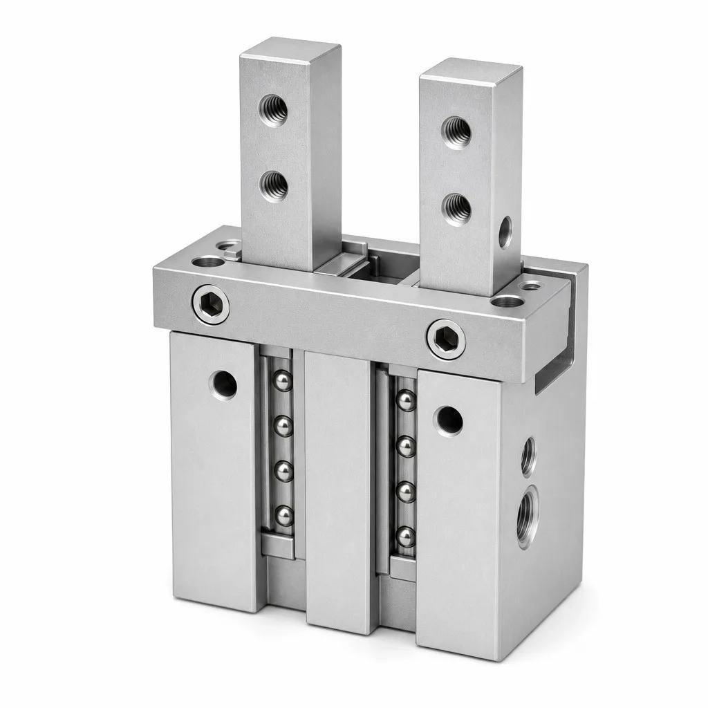 Pneumatic Parallel Gripper Cylinder Finger Cylinder Double Acting Gripper Cylinder HFZ10