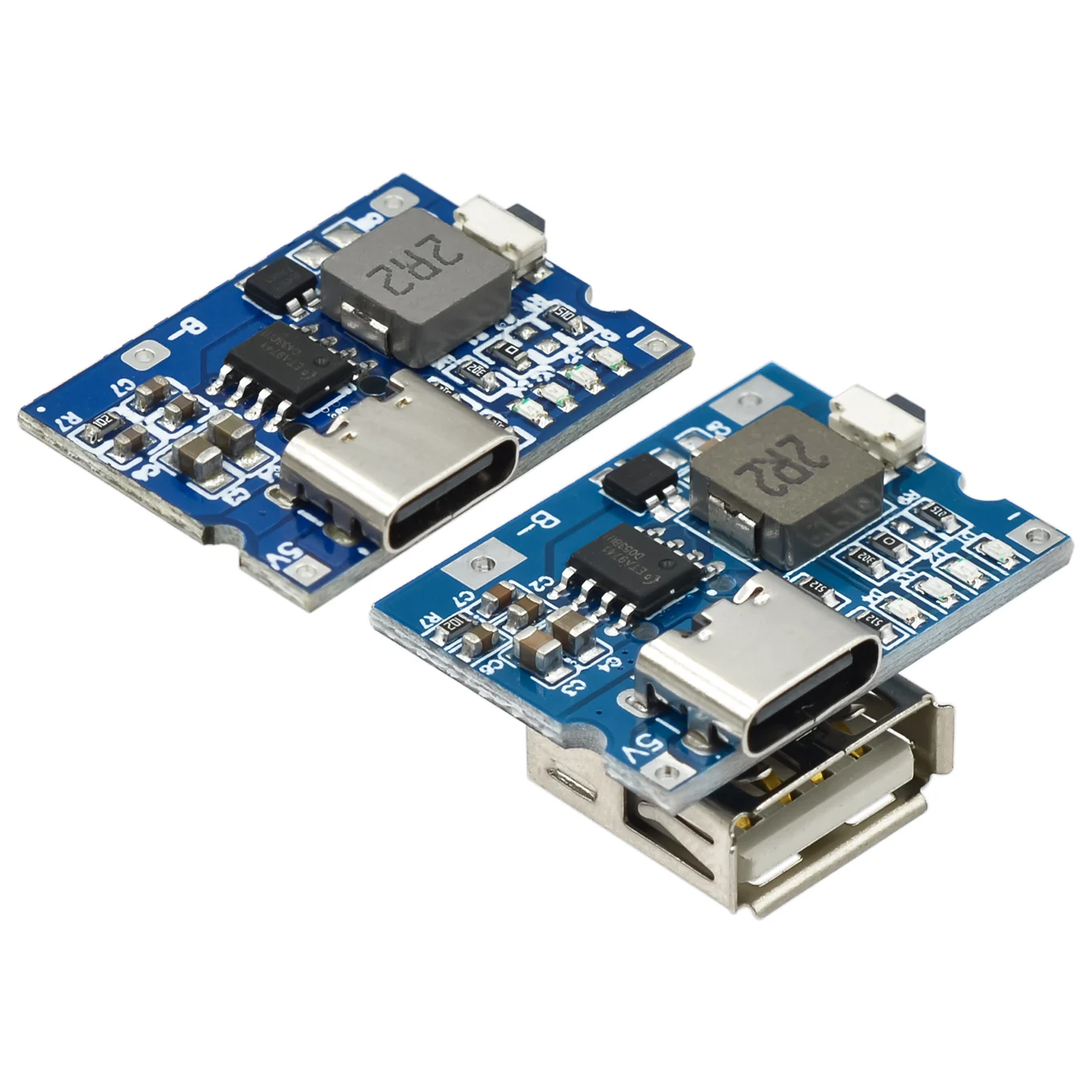 5V2A / 2.4A lithium battery charging module type-C Port USB output normally open mobile power charging treasure