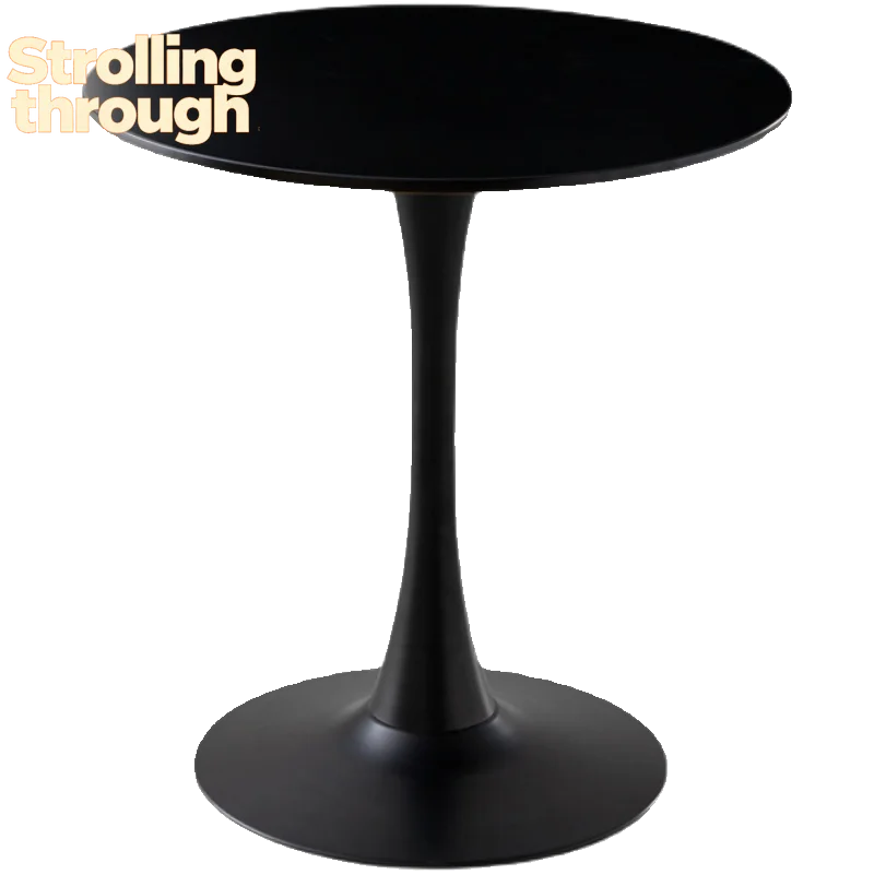 

Light luxury rock table office leisure meeting coffee table balcony table small round